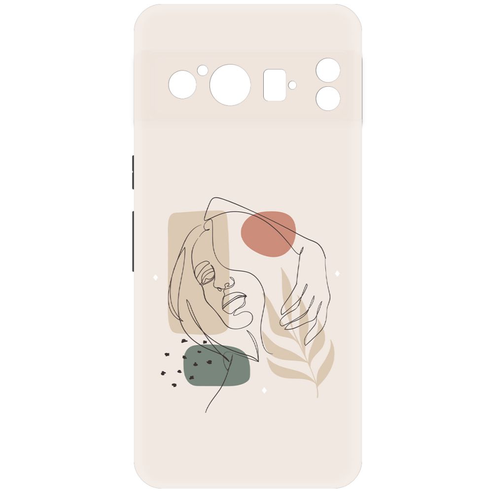 

Чехол-накладка Krutoff Soft Case Грациозность для GOOGLE Pixel 8 Pro черный