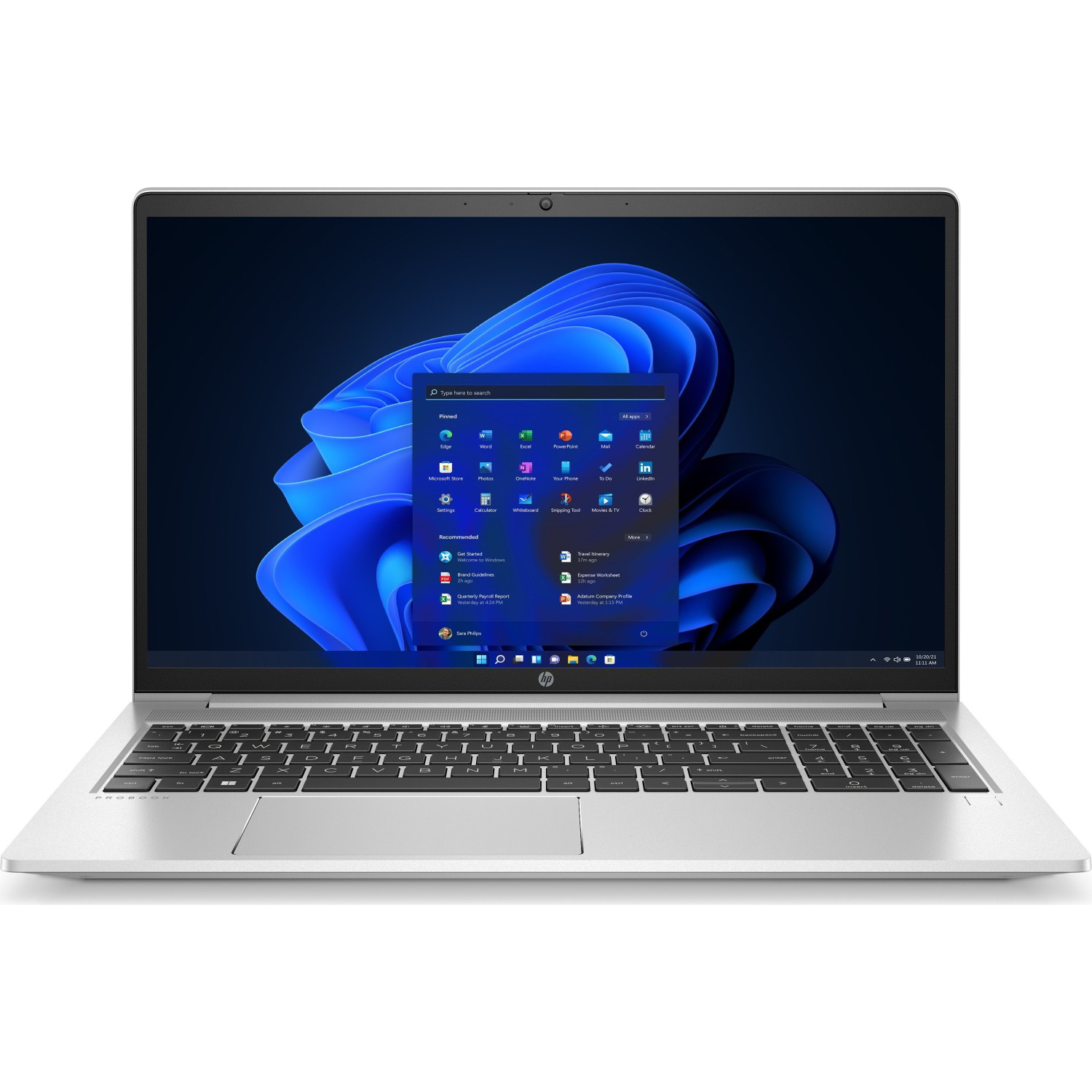 

Ноутбук HP Probook 450 G9, i5, 8Gb, 256Gb, 15.6 дюймов, W11Pro64, серебристый