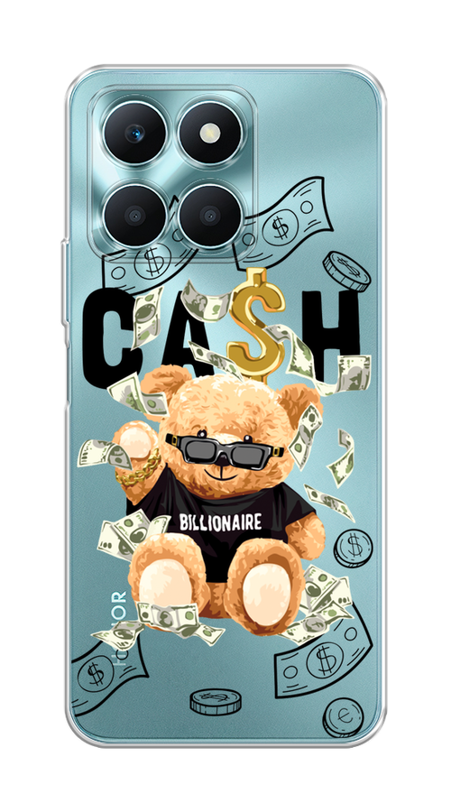

Чехол на Honor X6A "Big cash", Черный;серый;бежевый, 6122050-1