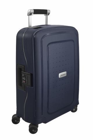 фото Чемодан унисекс samsonite u44-01003 синий/midnight blue; 40х20х55 см