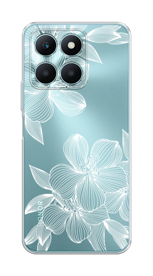 

Чехол на Honor X6A "Крокус", Белый;прозрачный, 6122050-1