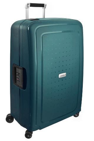 фото Чемодан унисекс samsonite u44-04002 зеленый/metallic green; 52х31х75 см