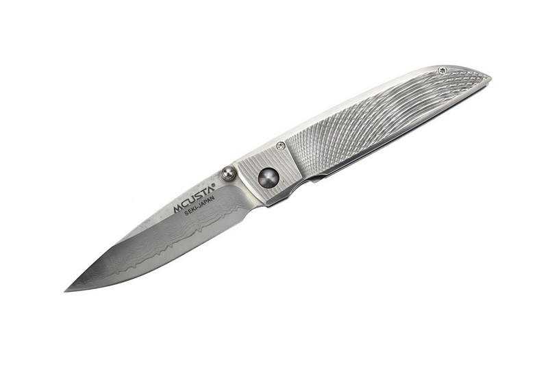 Туристический нож Mcusta Mari, серый