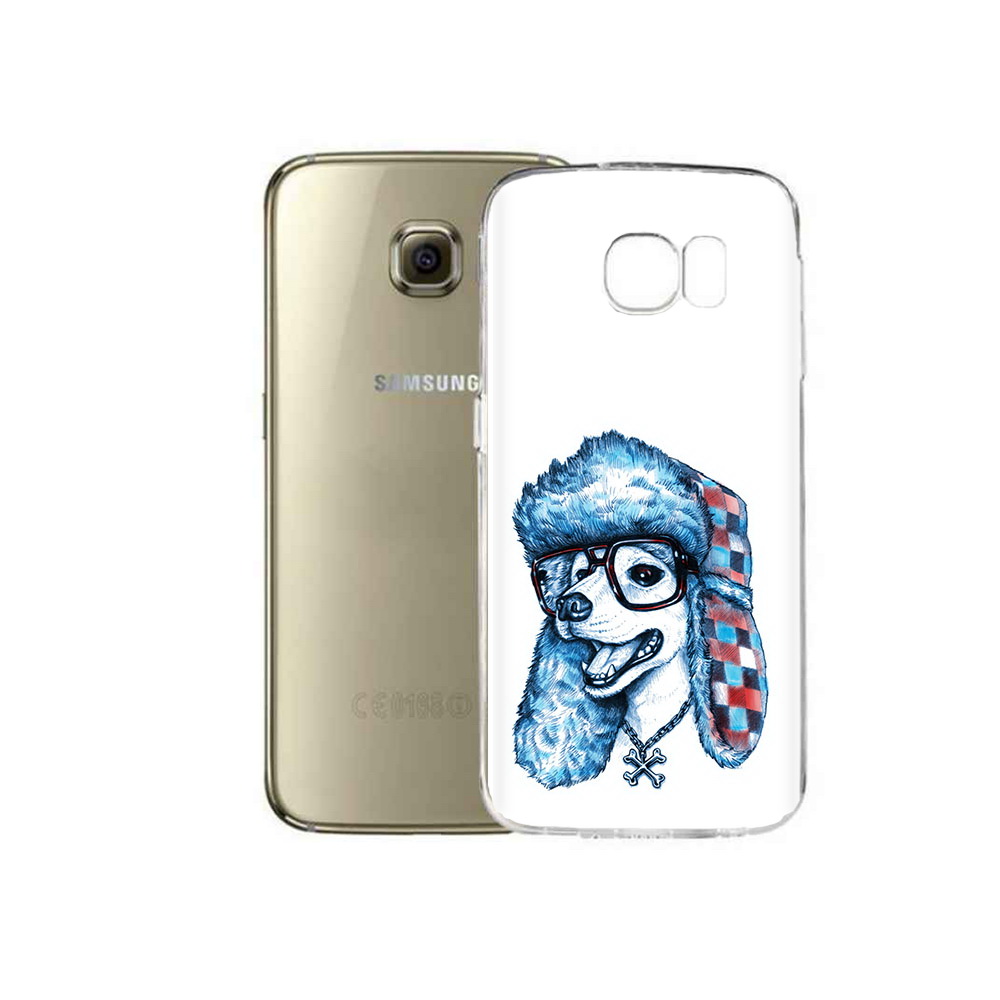 

Чехол MyPads Tocco для Samsung Galaxy C5 Pro зимний пес (PT61139.577.362), Прозрачный, Tocco