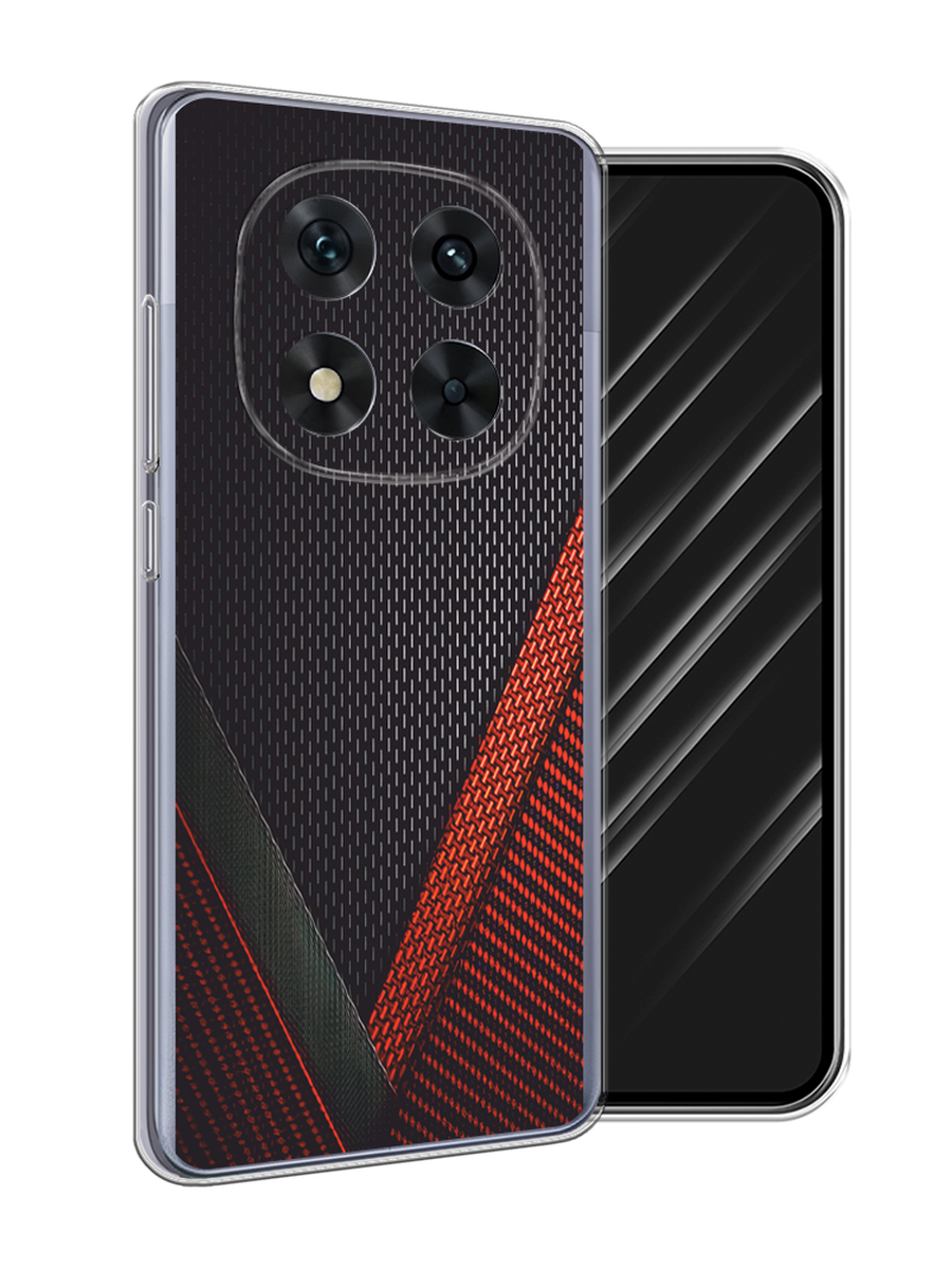 

Чехол Awog на Xiaomi Redmi Note 14 Pro 5G "Красный карбон", Черный;красный, 323950-1