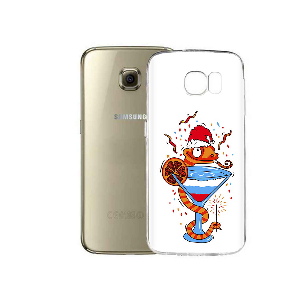 

Чехол MyPads Tocco для Samsung Galaxy C5 Pro змейка (PT61139.577.364), Прозрачный, Tocco