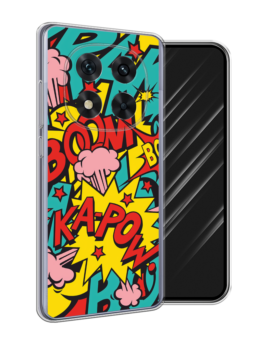 

Чехол Awog на Xiaomi Redmi Note 14 Pro 5G "Постер pop art", Бирюзовый;желтый;красный, 323950-1