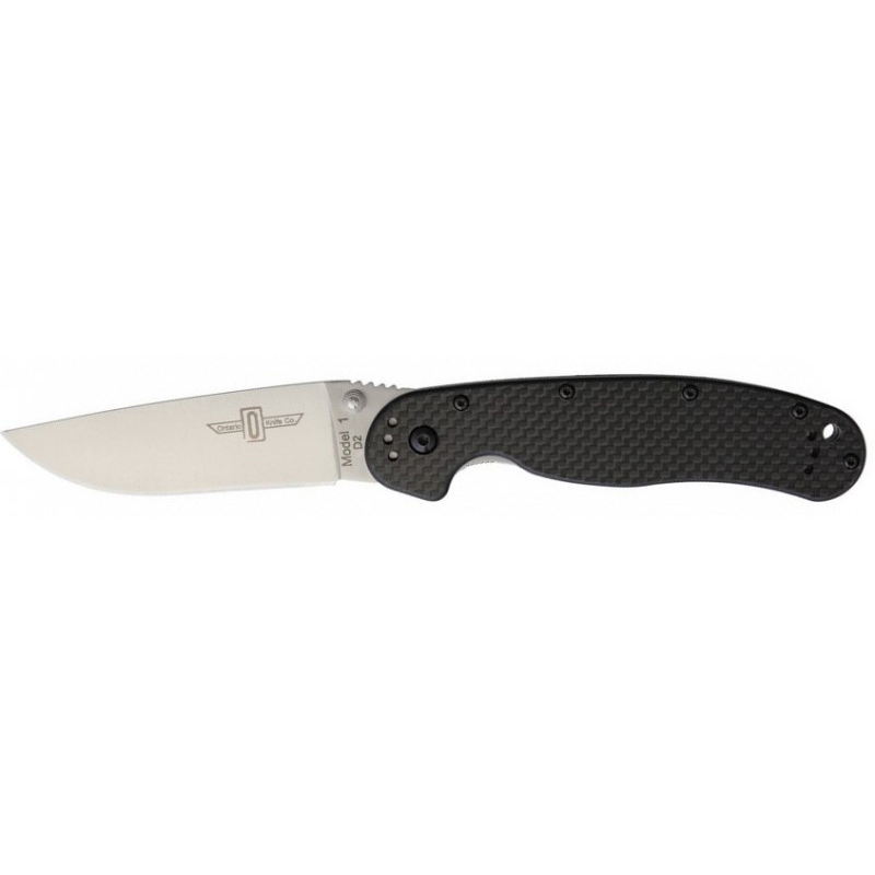 

Туристический нож Ontario RAT I Carbon O8867CF, RAT I Carbon