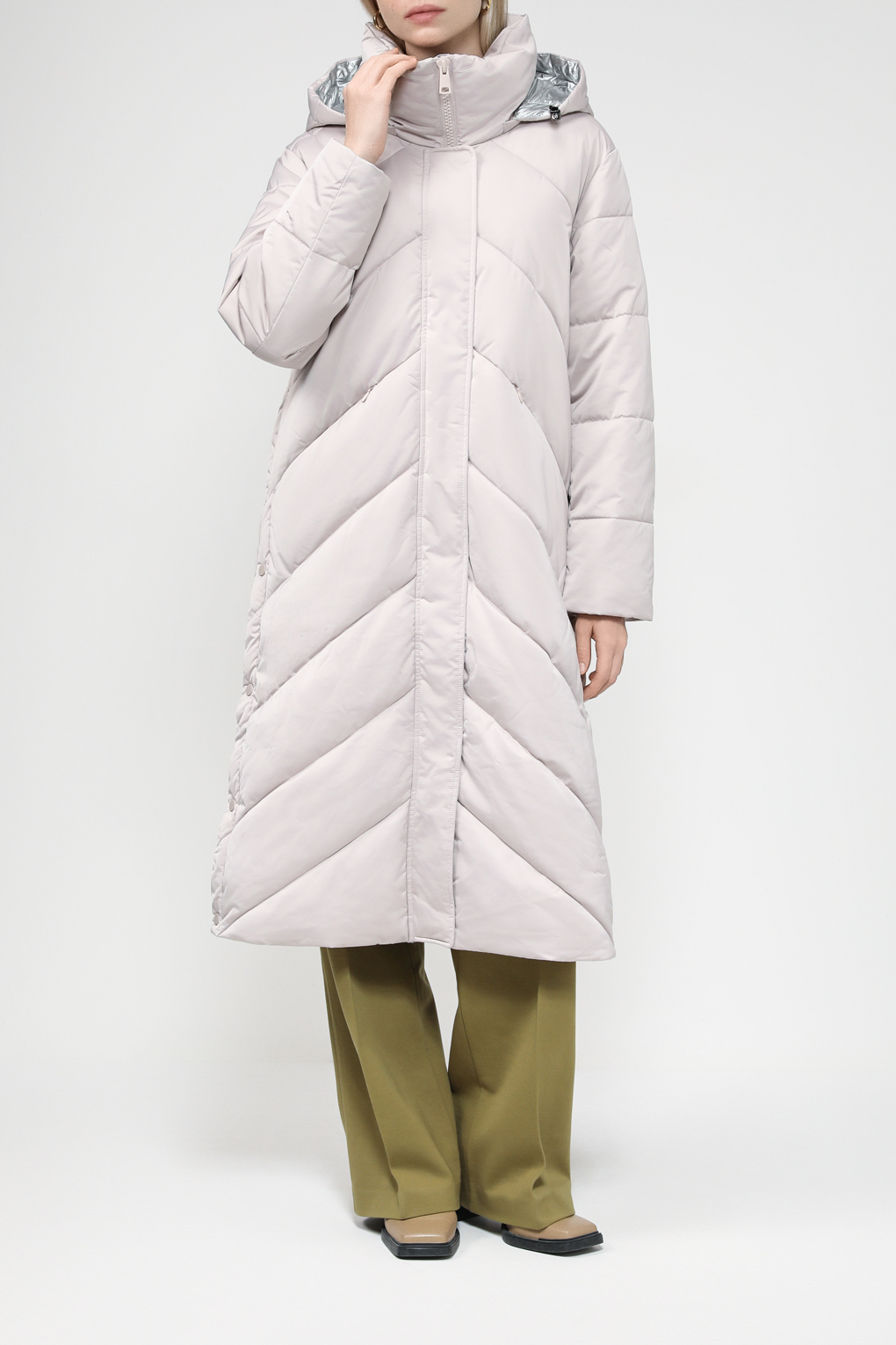 

Пальто женское Gerry Weber 250002-31115 розовое 40, Розовый, 250002-31115