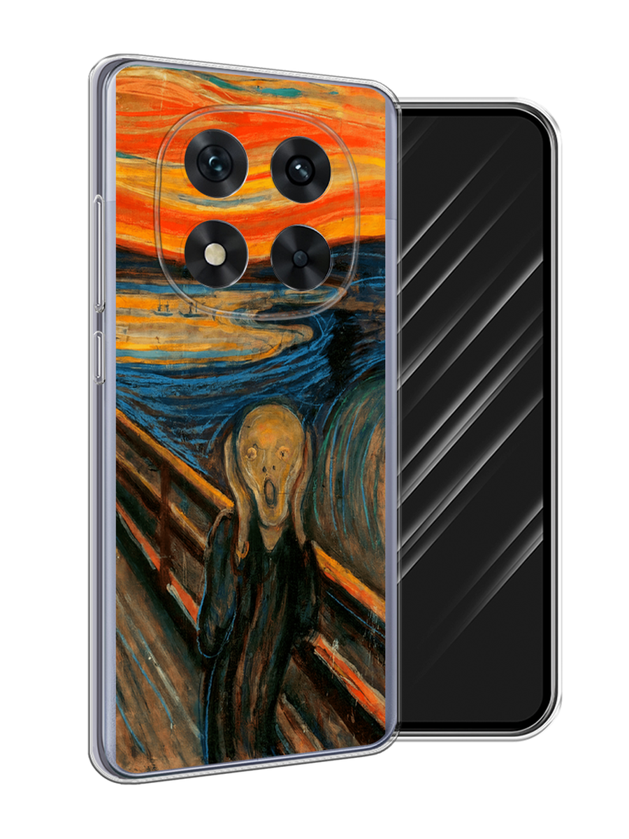 

Чехол Awog на Xiaomi Redmi Note 14 Pro 5G "Крик", Оранжевый;синий;серый, 323950-1