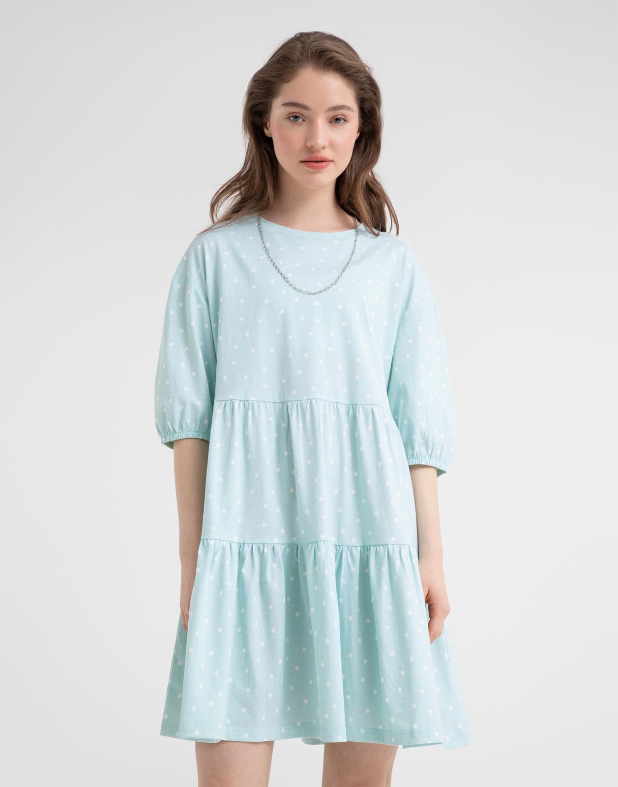 

Платье женское Gloria Jeans GDR025612 голубое XS, Голубой, GDR025612