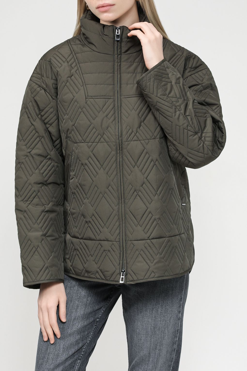 

Куртка женская Gerry Weber 250213-31139 хаки 42, 250213-31139