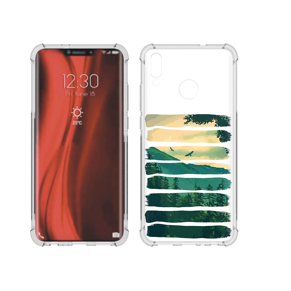 

Чехол MyPads Tocco для Honor 8X Лесная чаща (PT118984.69.107), Tocco
