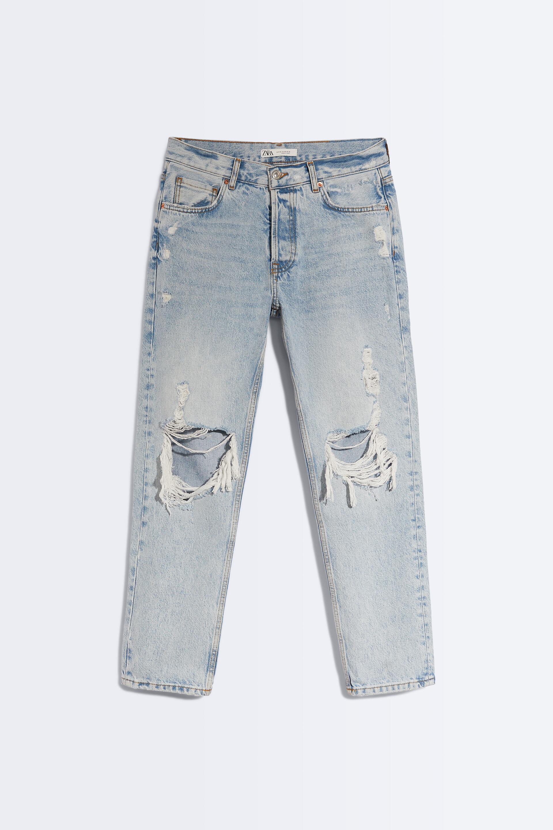 

Джинсы мужские ZARA 06688395 синие 42 (доставка из-за рубежа), 06688395