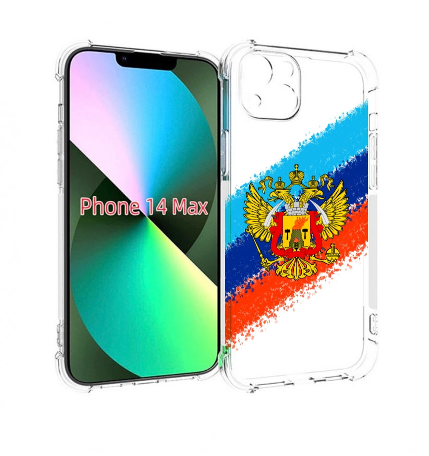 

Чехол MyPads герб флаг ЛНР для iPhone 14 Plus (6.7), Tocco