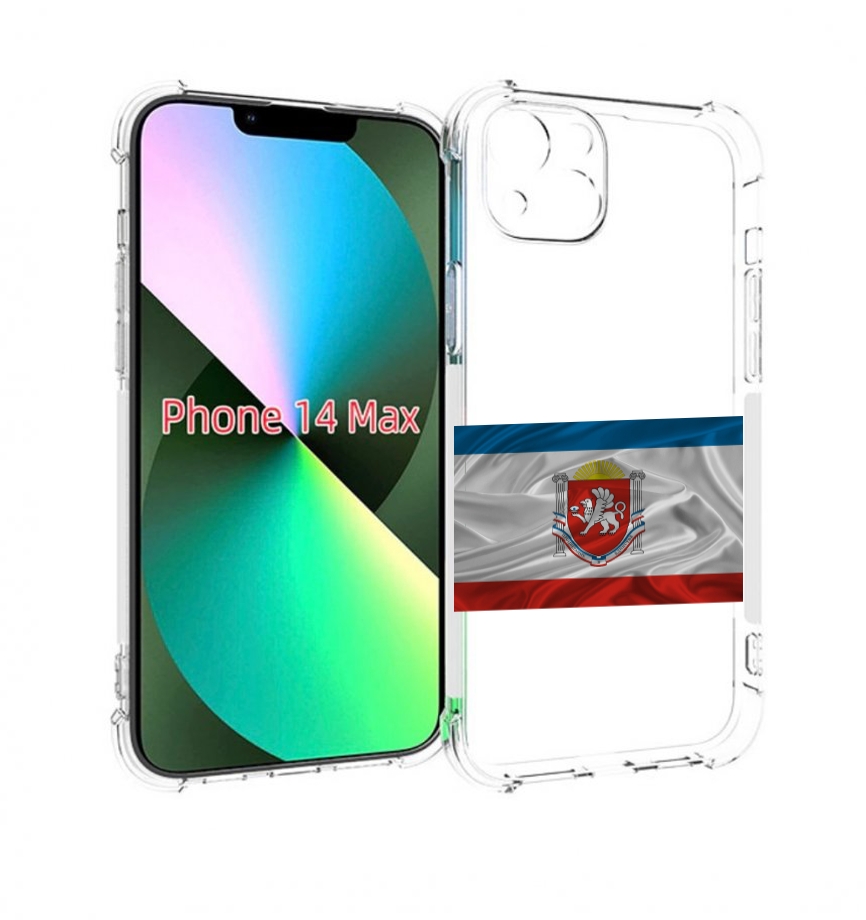 

Чехол MyPads герб флаг крыма-1 для iPhone 14 Plus (6.7), Tocco