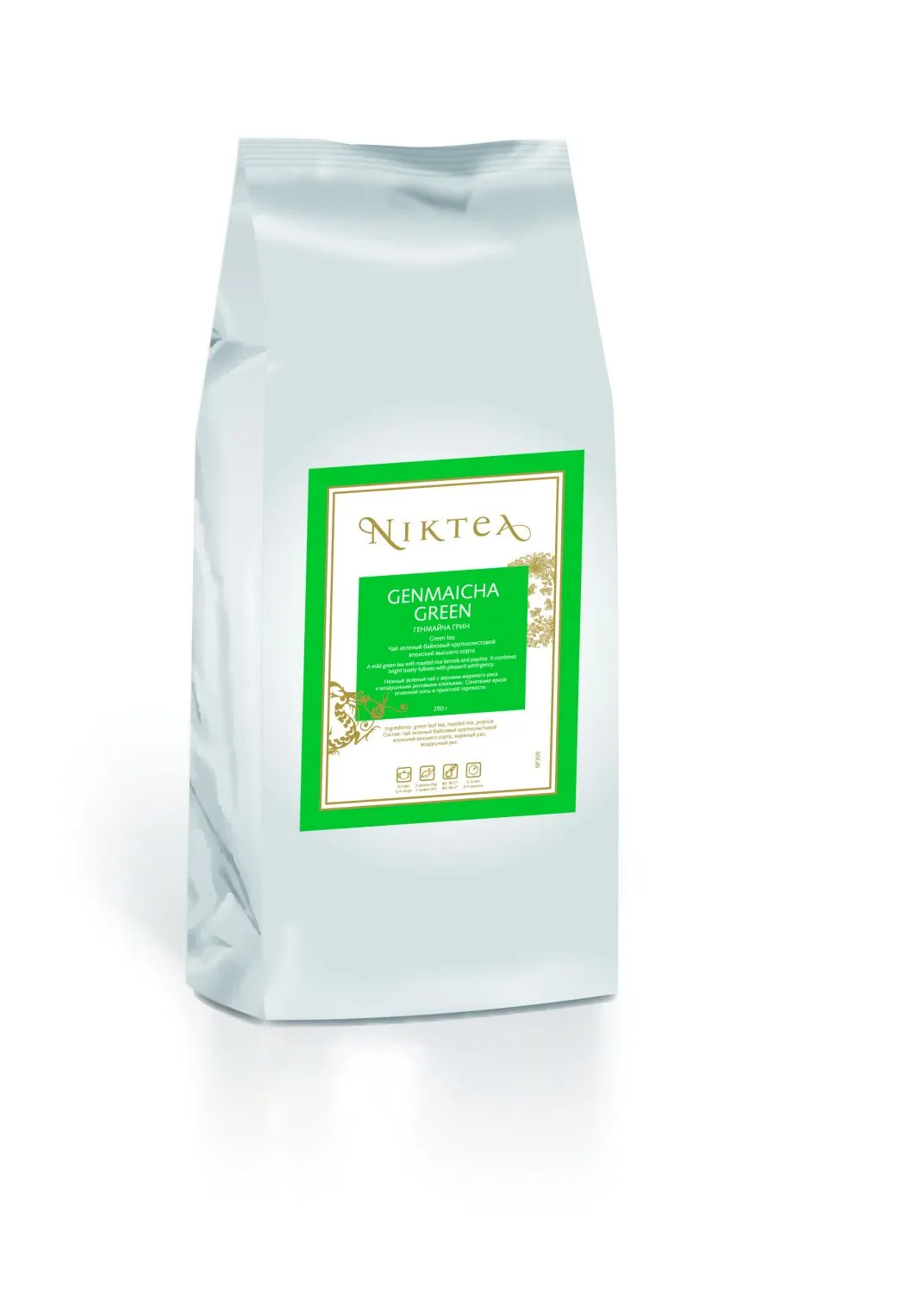 Чай зелёный Niktea Genmaicha Green листовой 250 г 2216₽