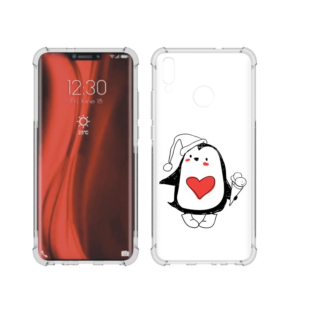 

Чехол MyPads Tocco для Honor 8X Пингвин с мороженым (PT118984.69.135), Tocco