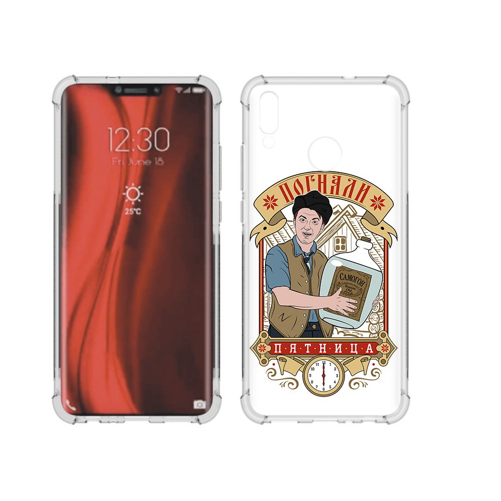 

Чехол MyPads Tocco для Honor 8X Погнали пятница (PT118984.69.137), Tocco