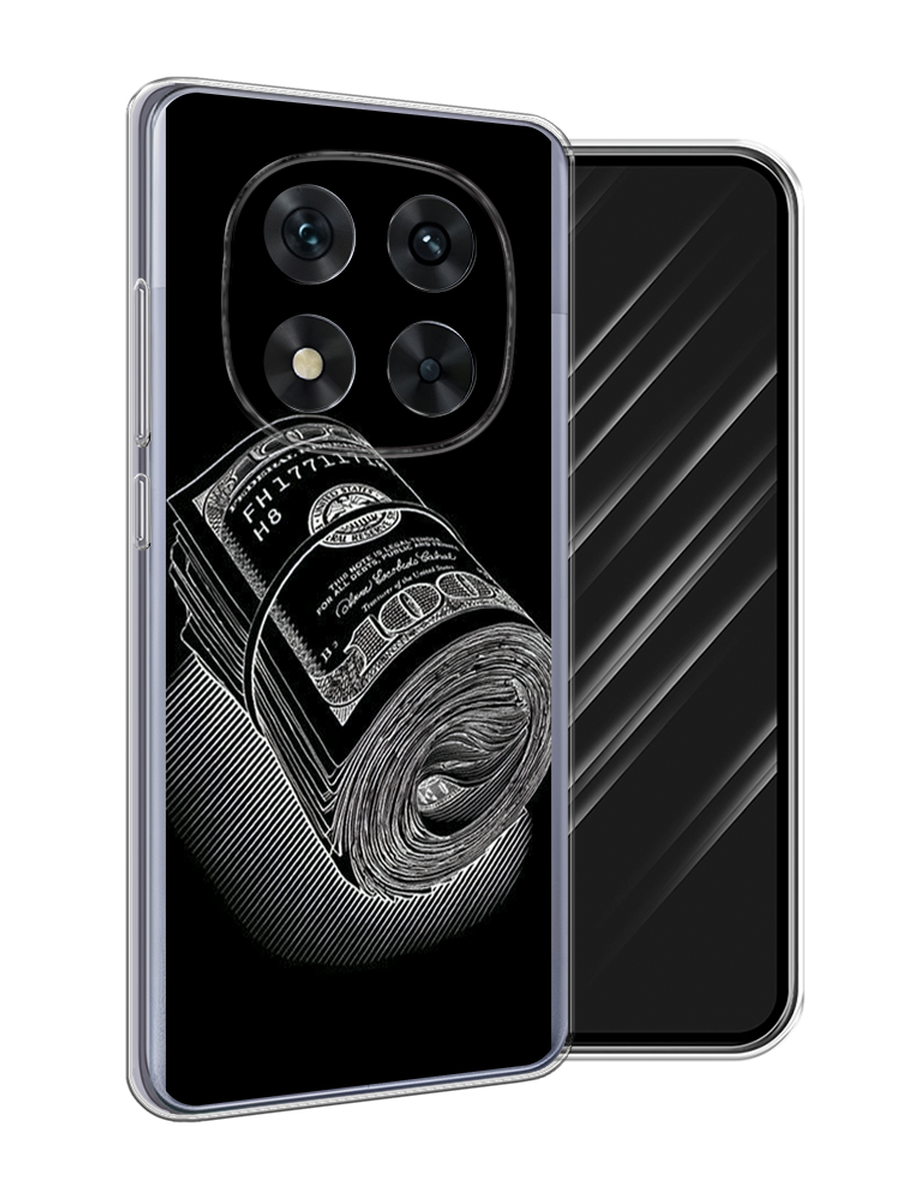 

Чехол Awog на Xiaomi Redmi Note 14 Pro 5G "Кубышка денег", Черный;серебристый, 323950-1