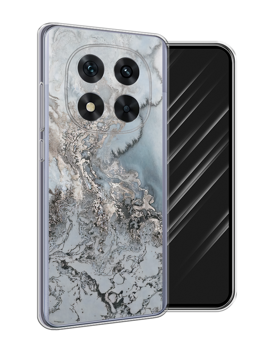 

Чехол Awog на Xiaomi Redmi Note 14 Pro 5G "Морозная лавина серая", Серый;серебристый, 323950-1