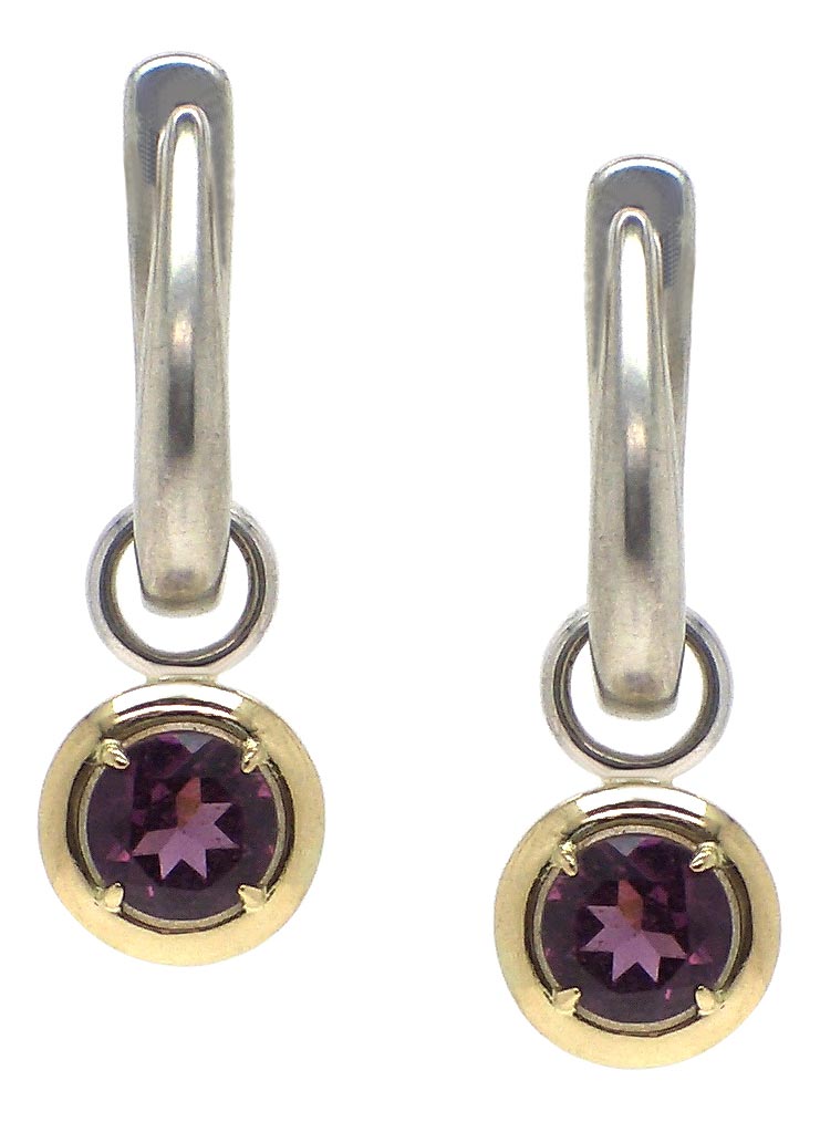 

Серьги из серебра с родолитом Ивма 225326-i, 225326-i