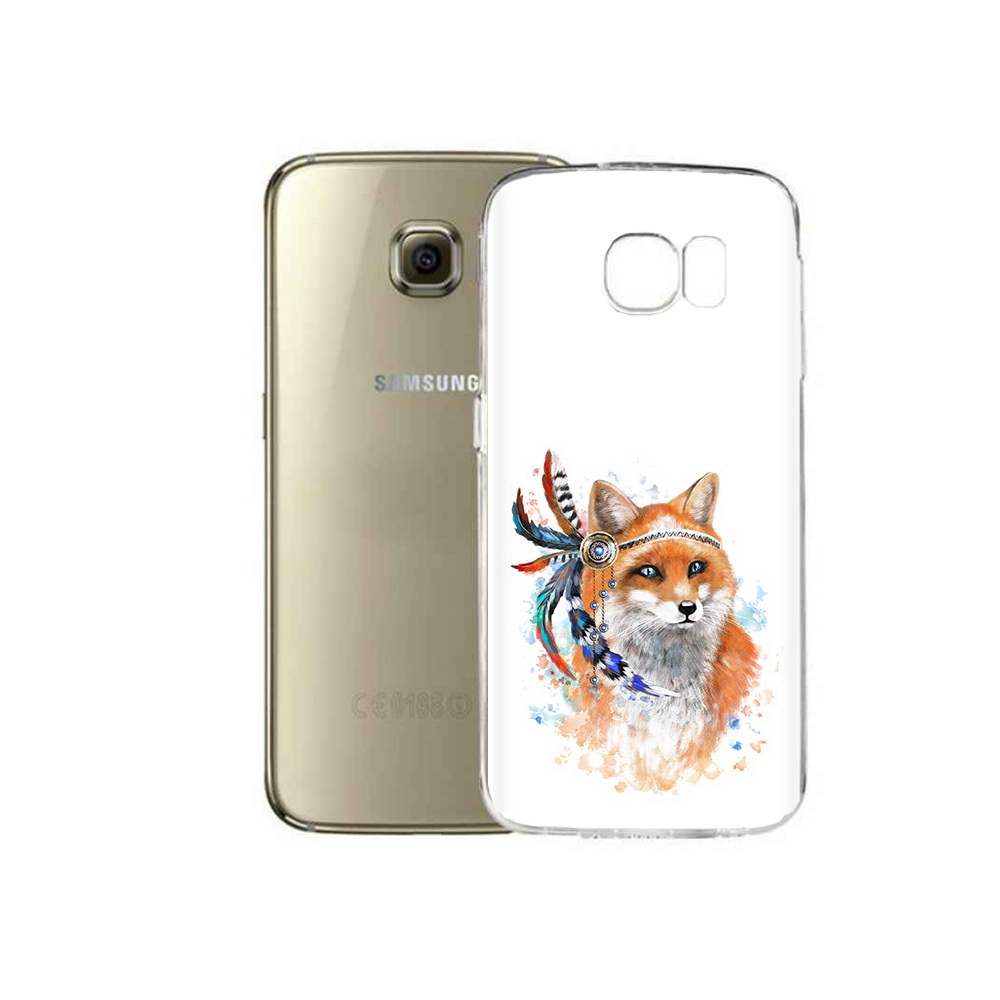 

Чехол MyPads Tocco для Samsung Galaxy C5 Pro инду лиса (PT61139.577.377), Прозрачный, Tocco