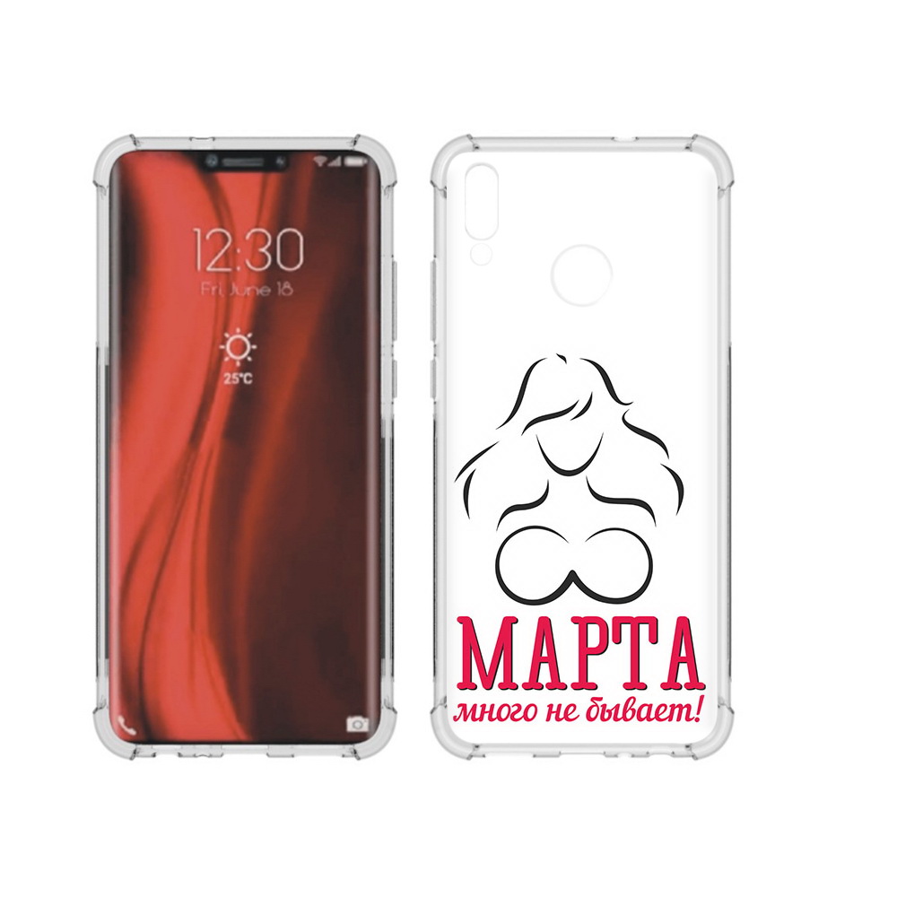 

Чехол MyPads Tocco для Honor 8X 8 марта много не бывает (PT118984.69.17), Tocco