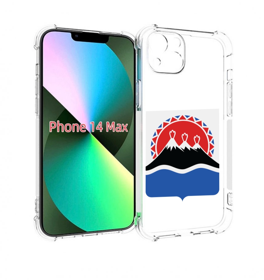 

Чехол MyPads герб-камчатскии-краи для iPhone 14 Plus (6.7), Прозрачный, Tocco