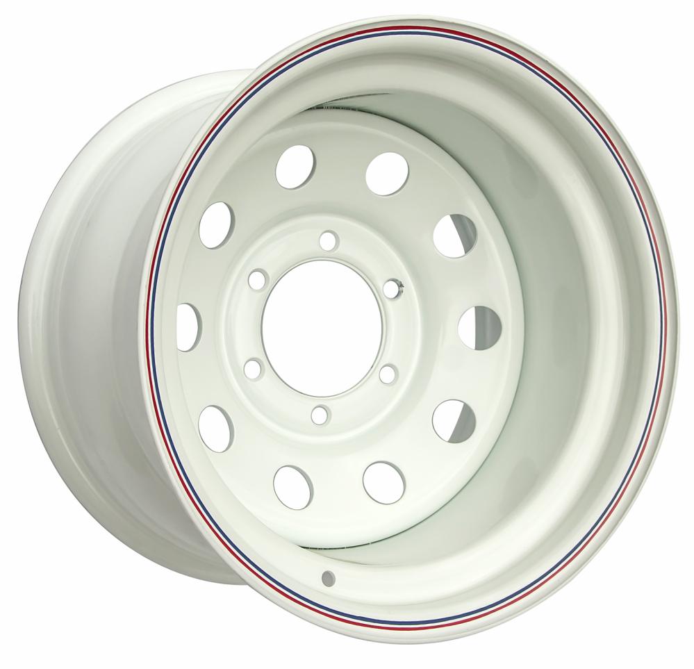 

Колесный диск OFF-ROAD Wheels R16 10J PCD6x139.7 ET-44 D110 (1610-63910WH-44), Белый, УТ03675