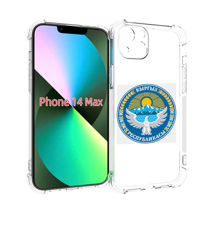 

Чехол MyPads герб-киргизия для iPhone 14 Plus (6.7), Прозрачный, Tocco