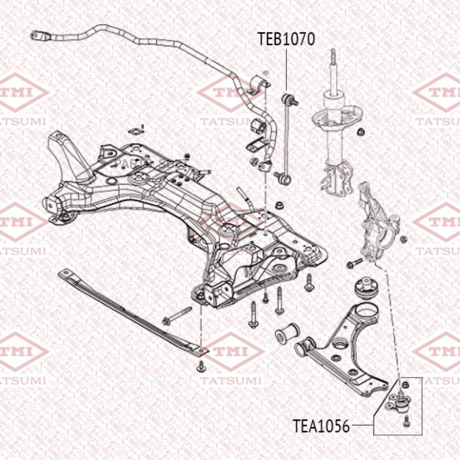 

Шаровая Опора TMI TATSUMI TEA1056