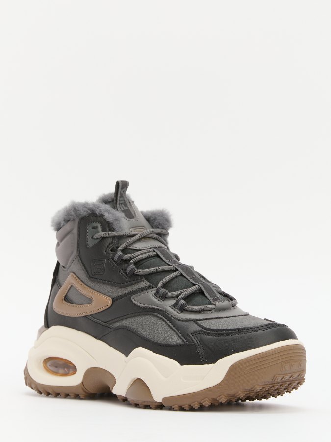 

Кроссовки женские FILA WANDER MID WNTR W черные 39 EU, Черный, WANDER MID WNTR W