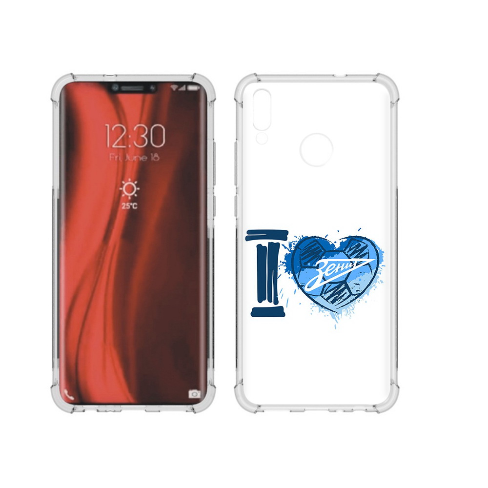

Чехол MyPads Tocco для Honor 8X ФК я люблю зенит (PT118984.69.186), Tocco