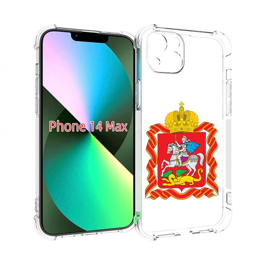 

Чехол MyPads герб-московская-область для iPhone 14 Plus (6.7), Прозрачный, Tocco