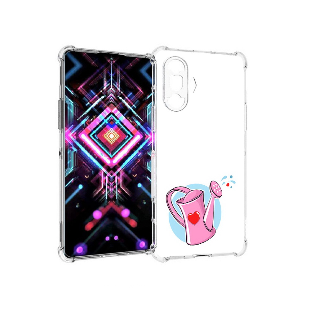 

Чехол MyPads Tocco для Xiaomi Poco F3 GT Лейка любви 14 февраля (PT172450.277.103), Прозрачный, Tocco