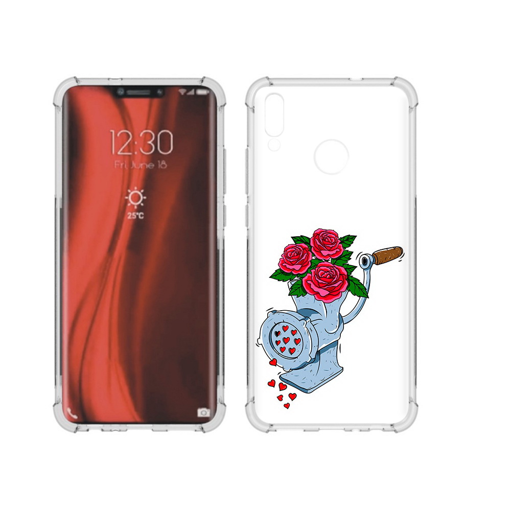

Чехол MyPads Tocco для Honor 8X Цветочные сердца (PT118984.69.199), Tocco