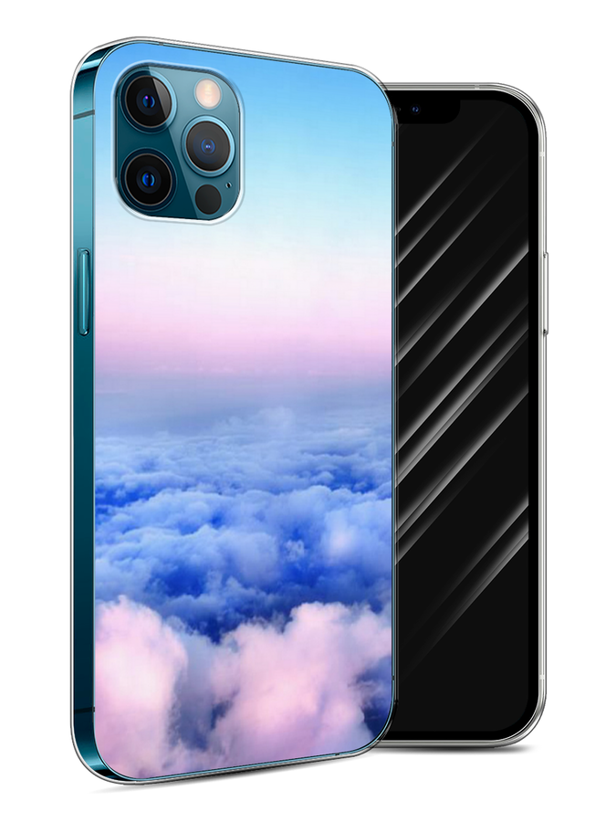 

Чехол Awog на Apple iPhone 12 / Айфон 12 "Облака", Разноцветный, 12550-4
