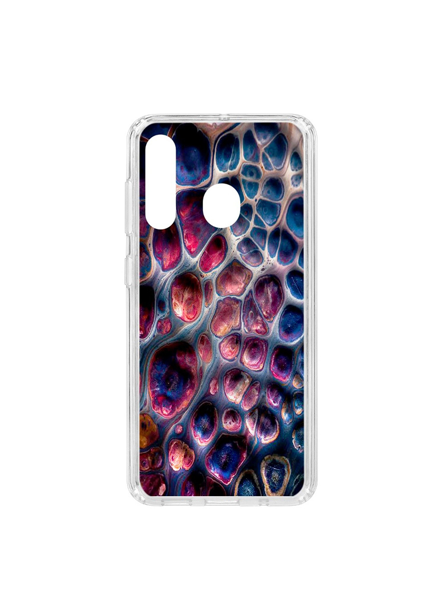Чехол на Samsung Galaxy A60 2019  Kruche Print Сплав