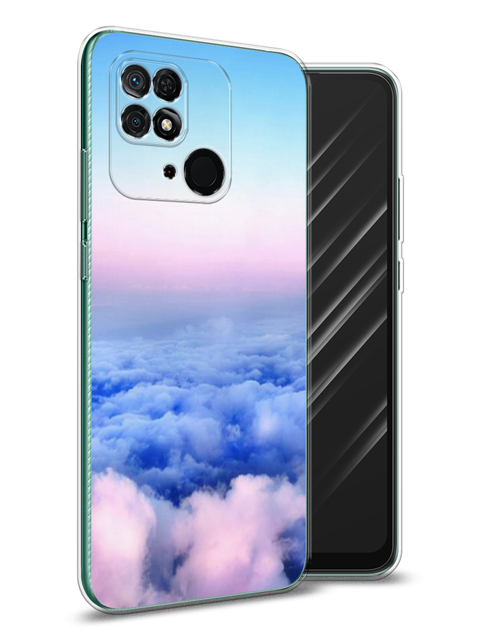 

Чехол Awog на Xiaomi Redmi 10C "Облака", Разноцветный, 313450-4