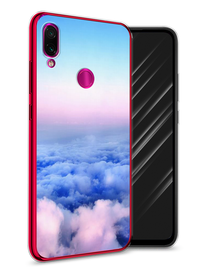 

Чехол Awog на Xiaomi Redmi Note 7 "Облака", Разноцветный, 34750-4