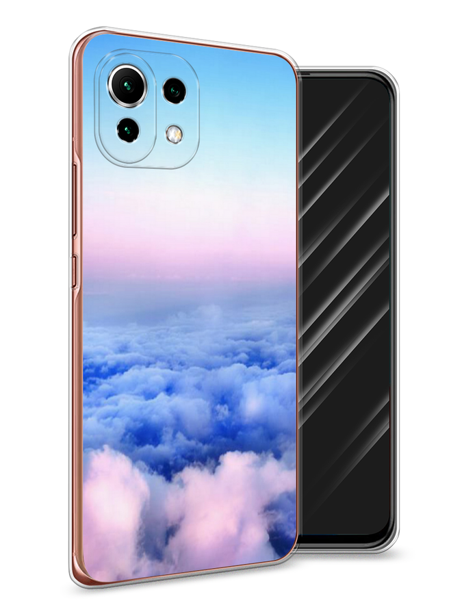 

Чехол Awog на Xiaomi Mi 11 Lite "Облака", Разноцветный, 310250-4