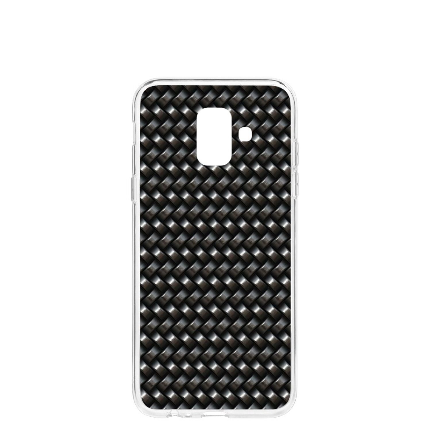 фото Чехол на samsung galaxy a6 (2018) a600f kruche print карбон 1 кruче