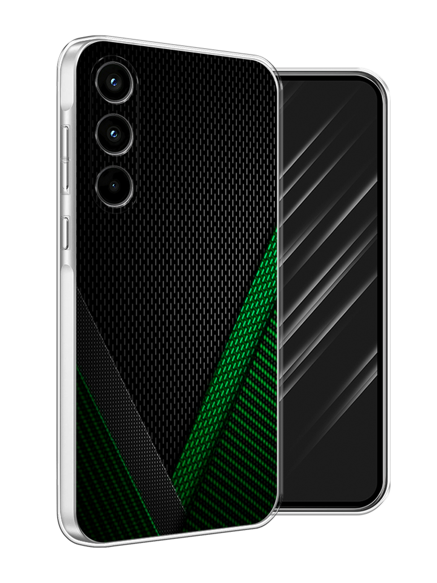 

Чехол Awog на Samsung Galaxy A35 5G "Зеленый карбон", Черный;зеленый, 2109350-1