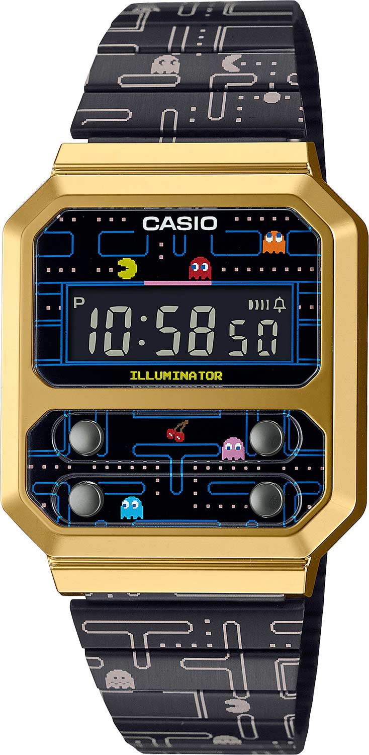 фото Наручные часы унисекс casio a100wepc-1ber черные