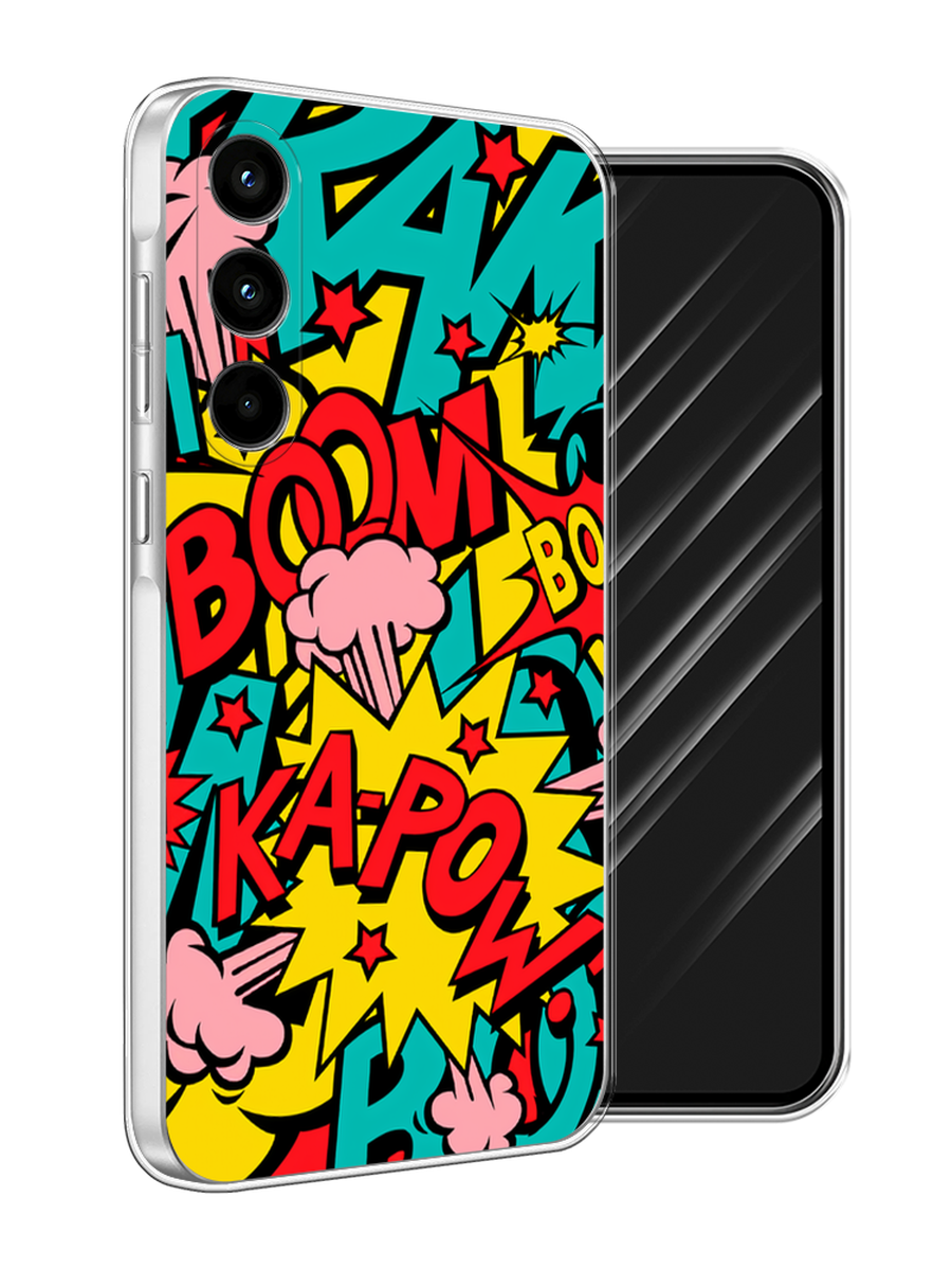 

Чехол Awog на Samsung Galaxy A35 5G "Постер pop art", Бирюзовый;желтый;красный, 2109350-1