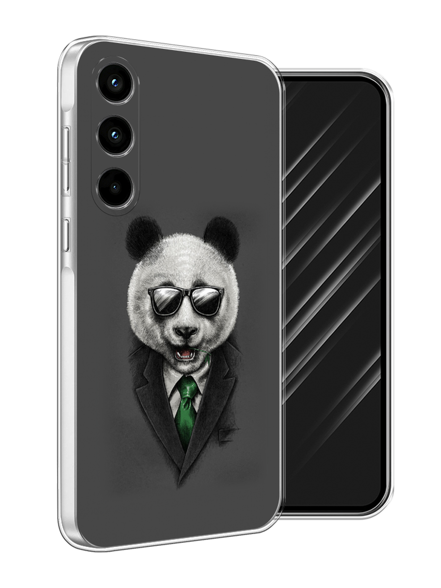 

Чехол Awog на Samsung Galaxy A35 5G "Деловая панда", Серый;зеленый, 2109350-1