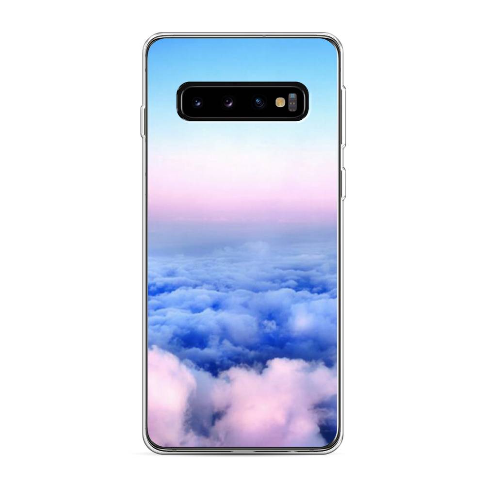 

Чехол Awog на Samsung Galaxy S10 "Облака", Разноцветный, 27050-4