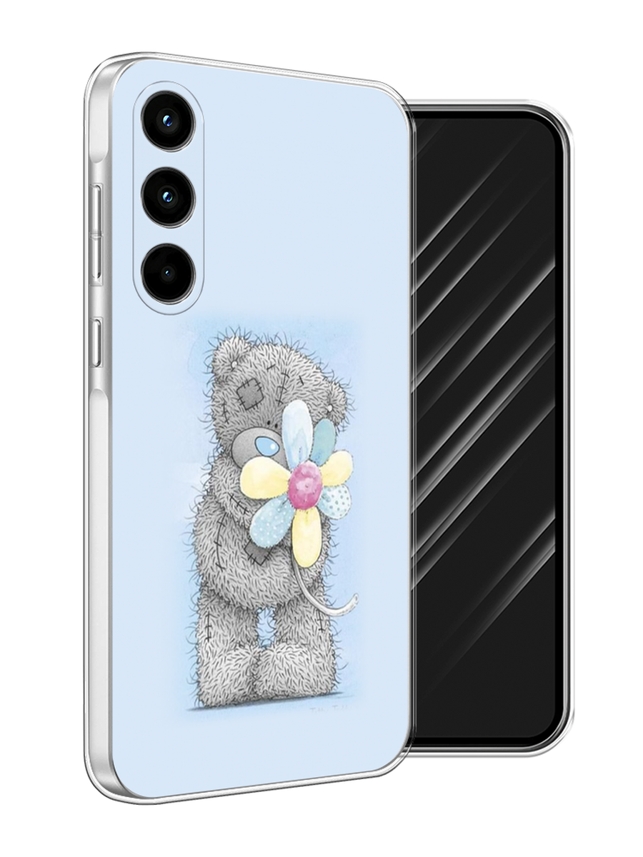 

Чехол Awog на Samsung Galaxy A35 5G "Me to you с ромашкой", Голубой;серый;желтый, 2109350-1