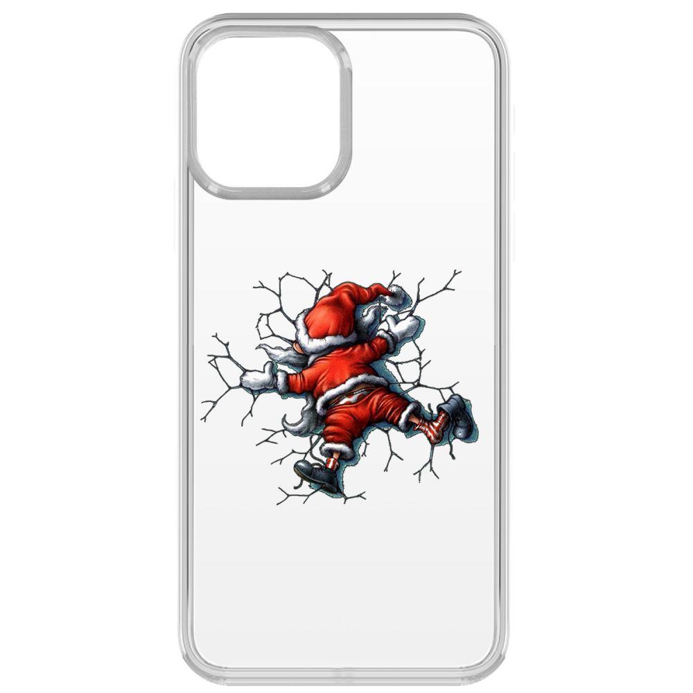 фото Чехол-накладка krutoff clear case после праздника для iphone 13